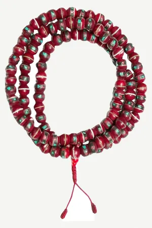 10 mm Yak Bone 108 beads Prayer Healing Meditation Mala Necklace