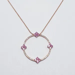 .51ctw Diamond Round Necklace 14K Gold
