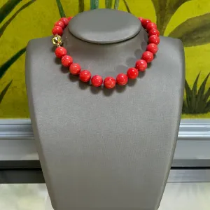 Bamboo Coral Necklace