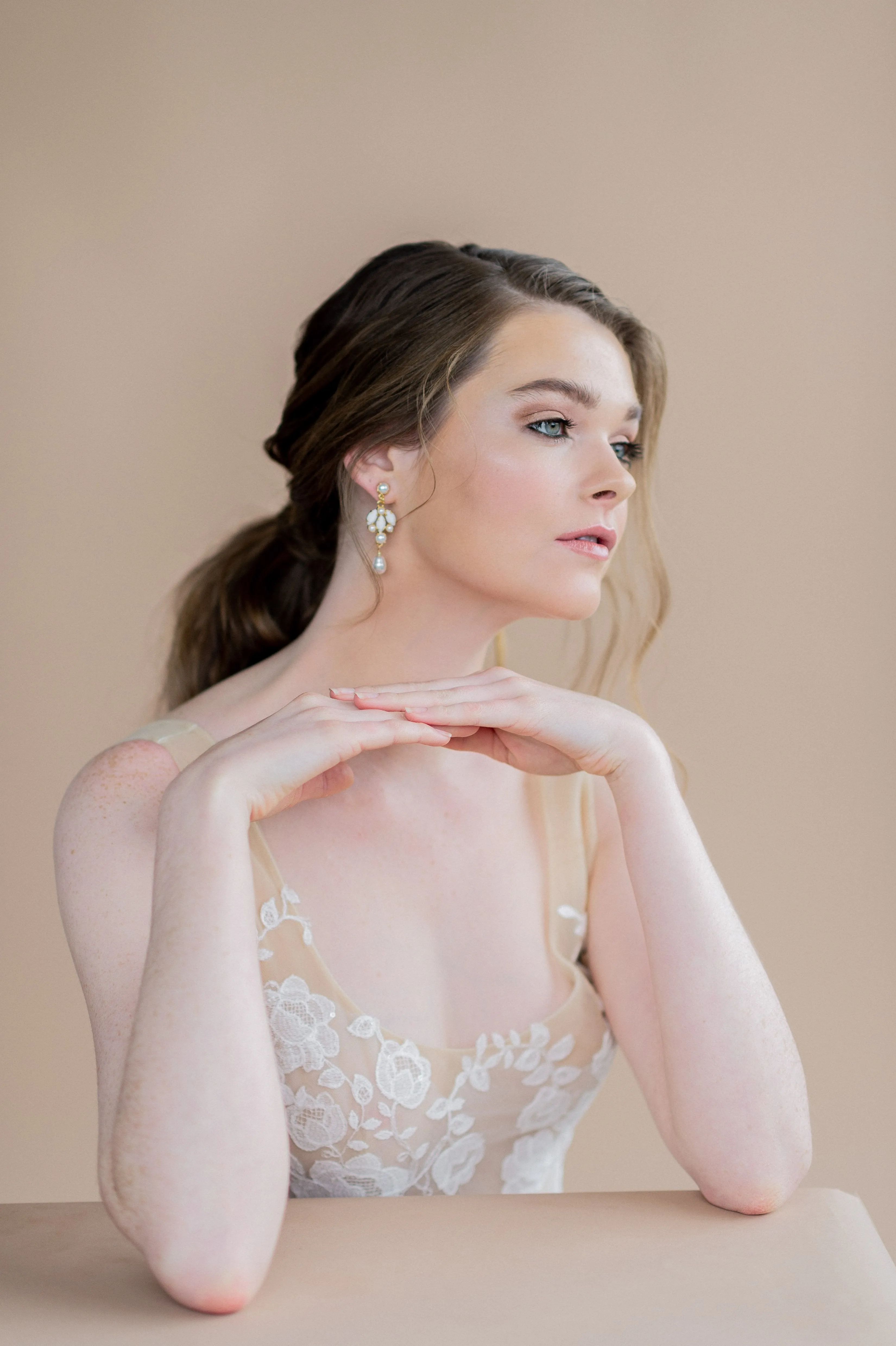 BRITANY Chandelier Drop Earrings