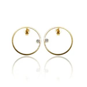 Circle earrings