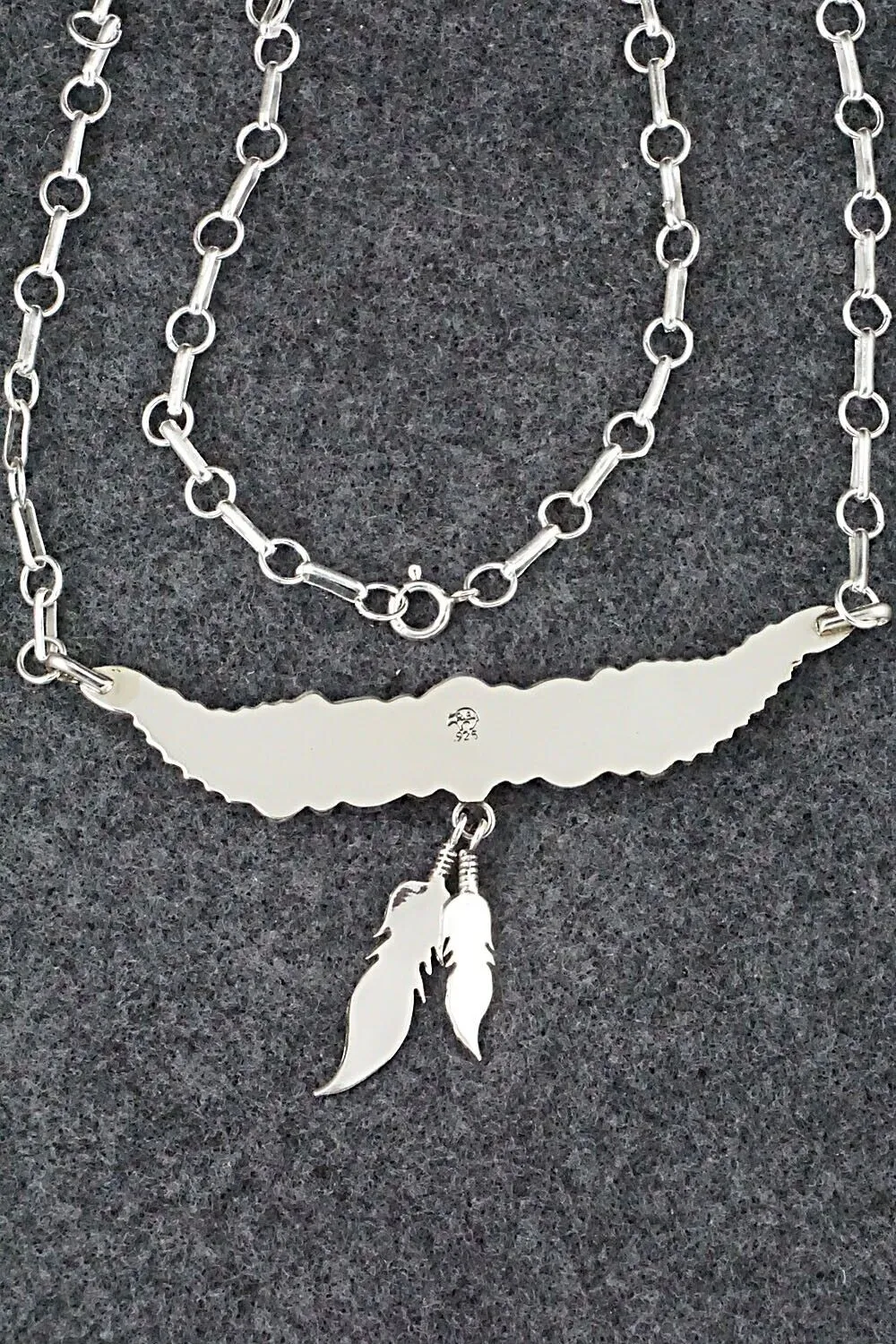 Coral & Sterling Silver Necklace - Sadie Jim