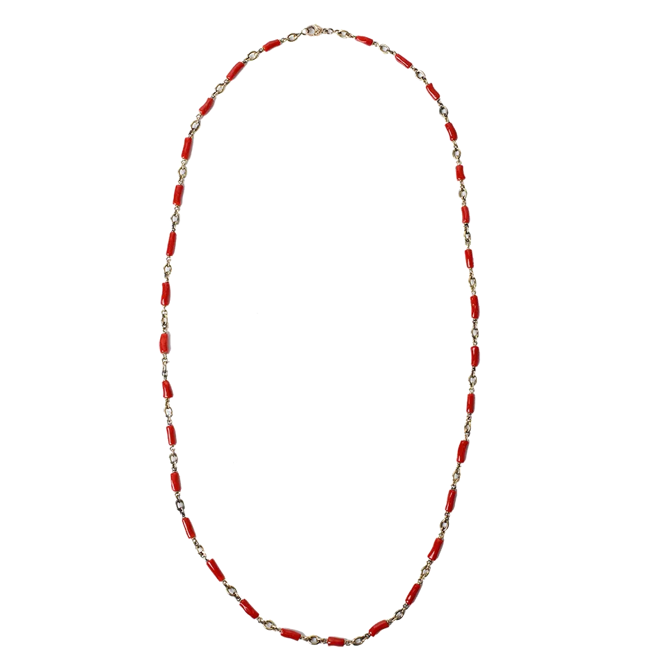 Coral Bead Necklace