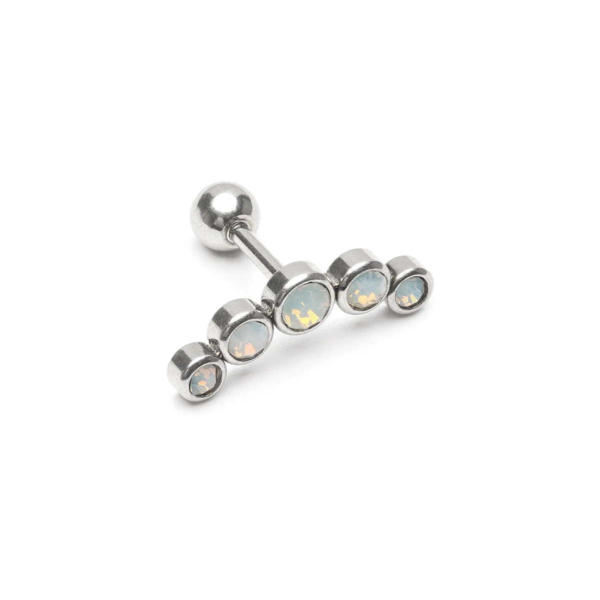 Curve Opal Helix Single Earring