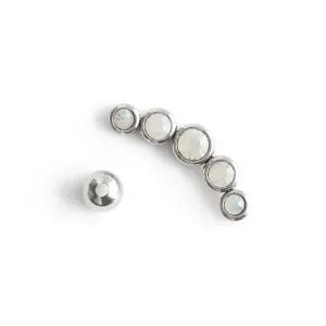 Curve Opal Helix Single Earring