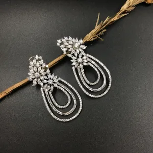 Danglers Zircon/AD Earring 3362-08
