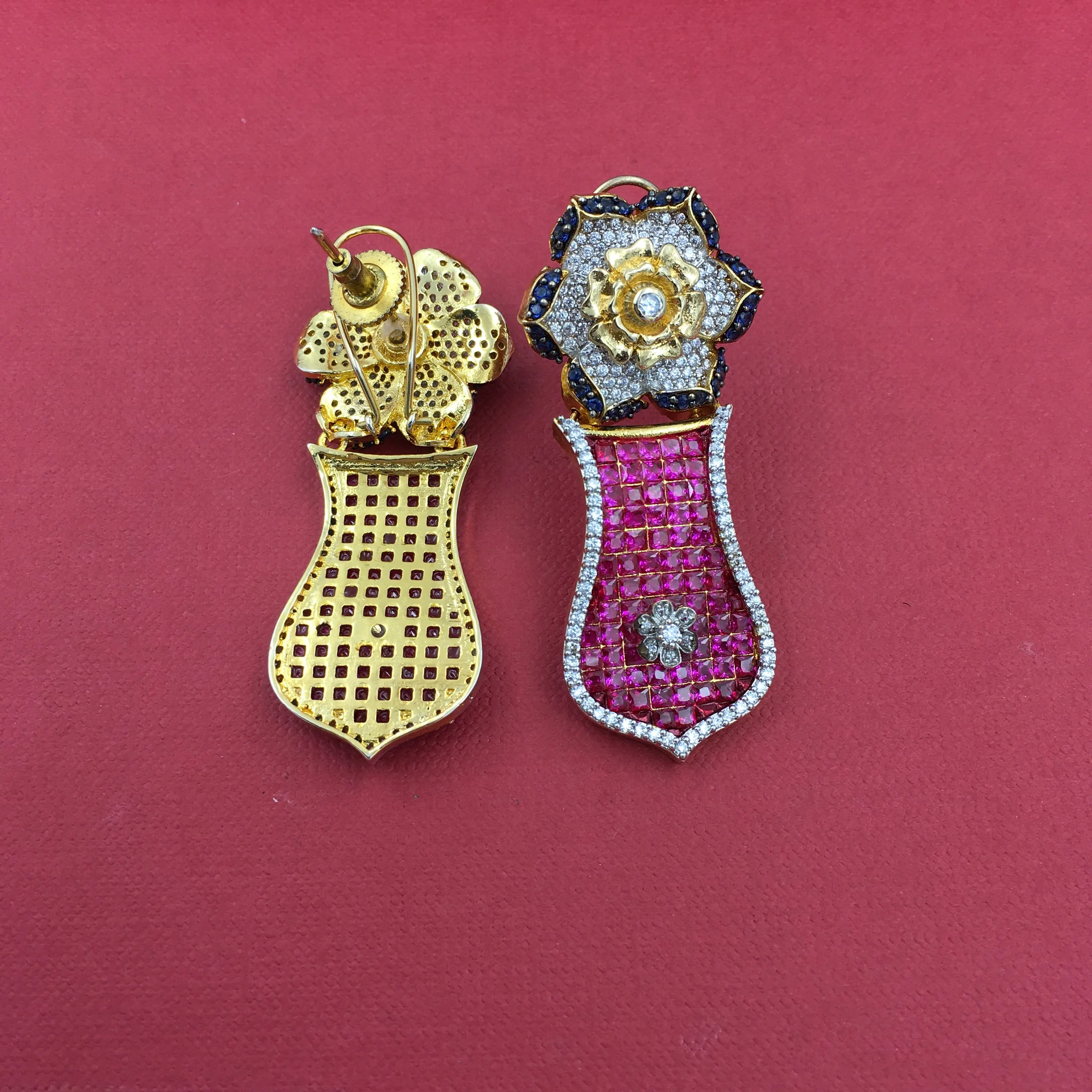 Danglers Zircon/AD Earring 8821-100