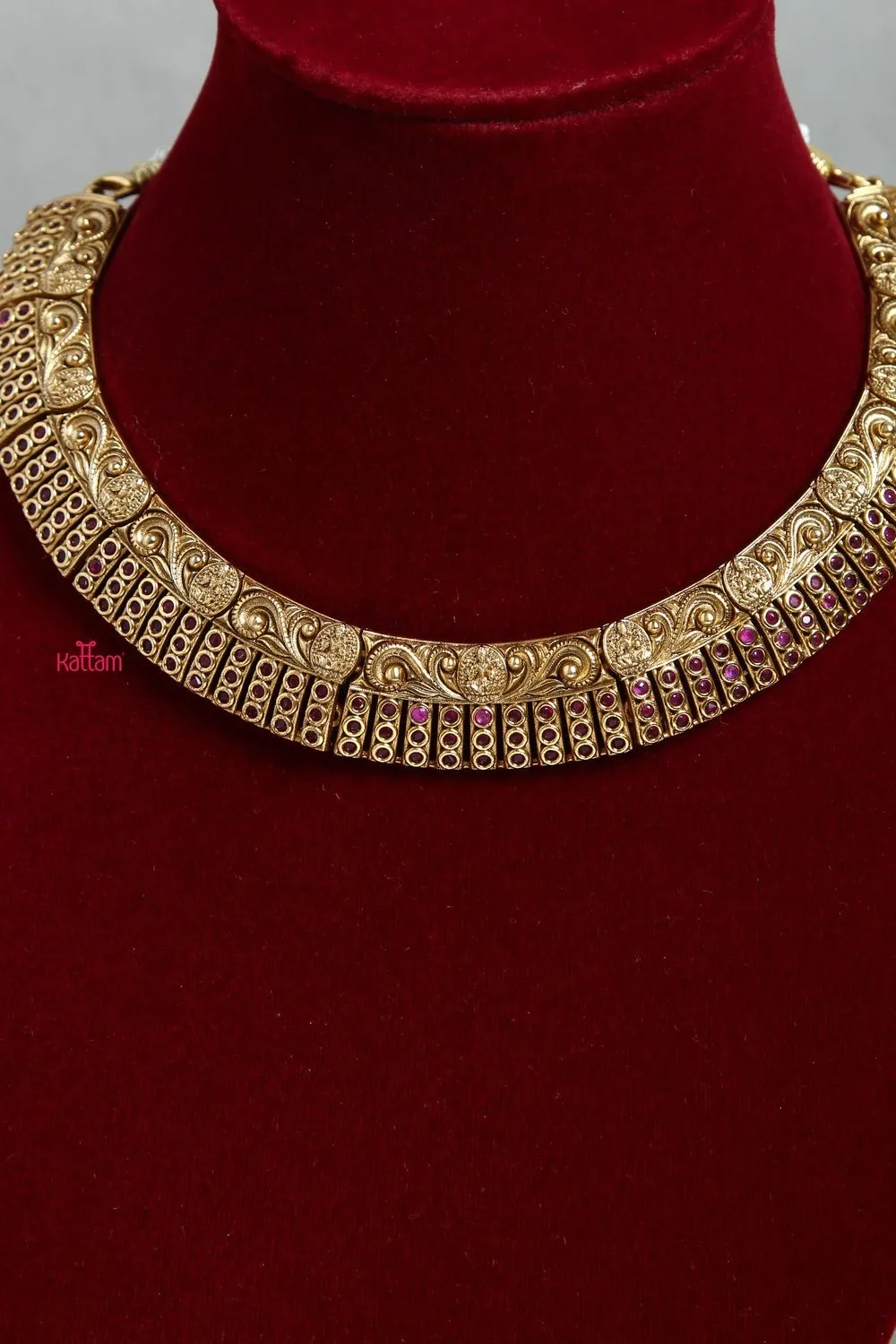 Ethnic Red Ruby Choker New