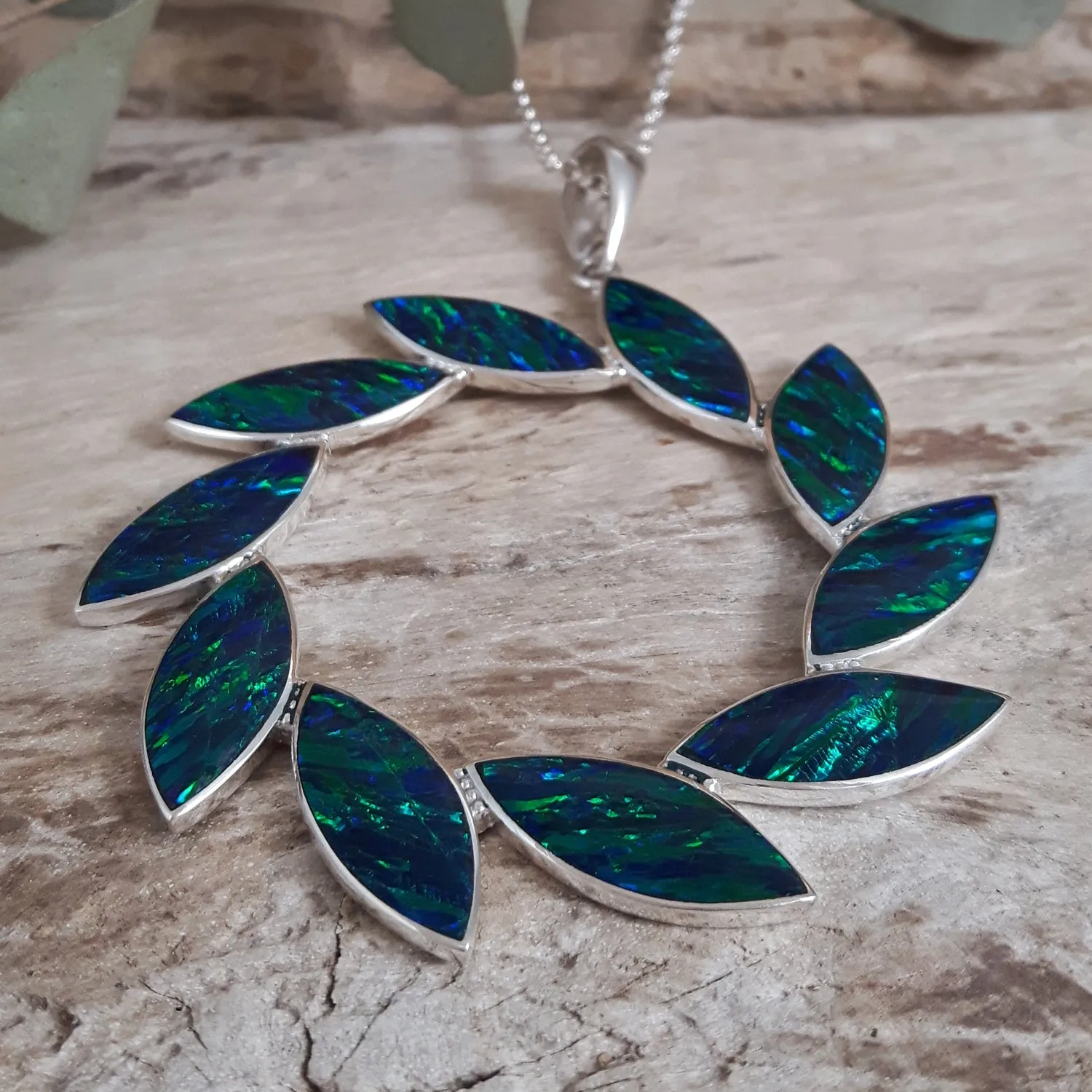 Flinder Larisa Emerald Pendant