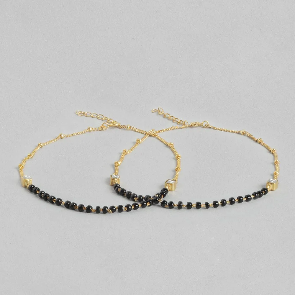 Gold plated Anklet