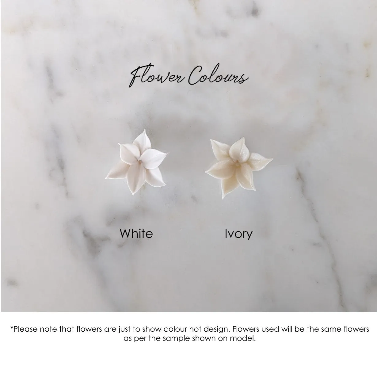 KELLY Flower Pearl Wedding Hair Vine