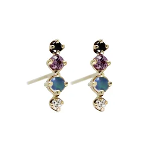 LEAH OPAL STUDS