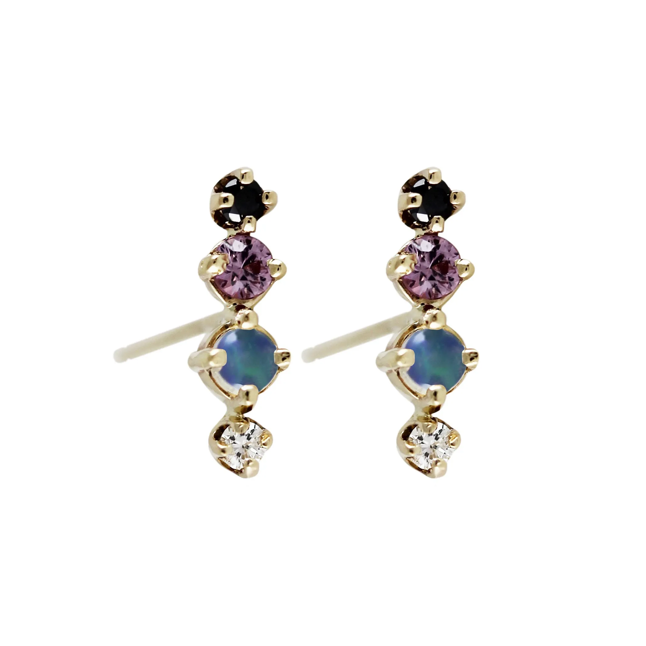 LEAH OPAL STUDS