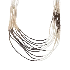 Long Strand Quartz Necklace