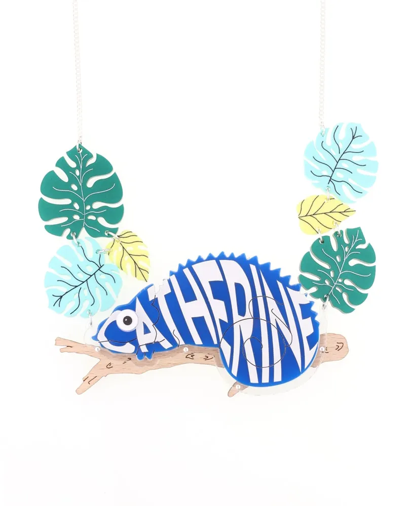 Lovely custom insert for chameleon necklace