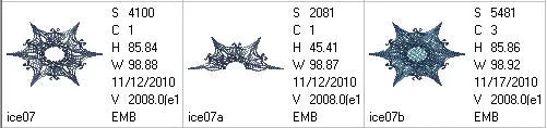 Luminous Snow Crystal 07