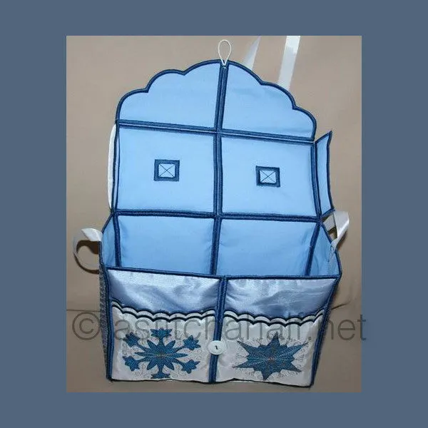Luminous Snow Crystals Tote Bag