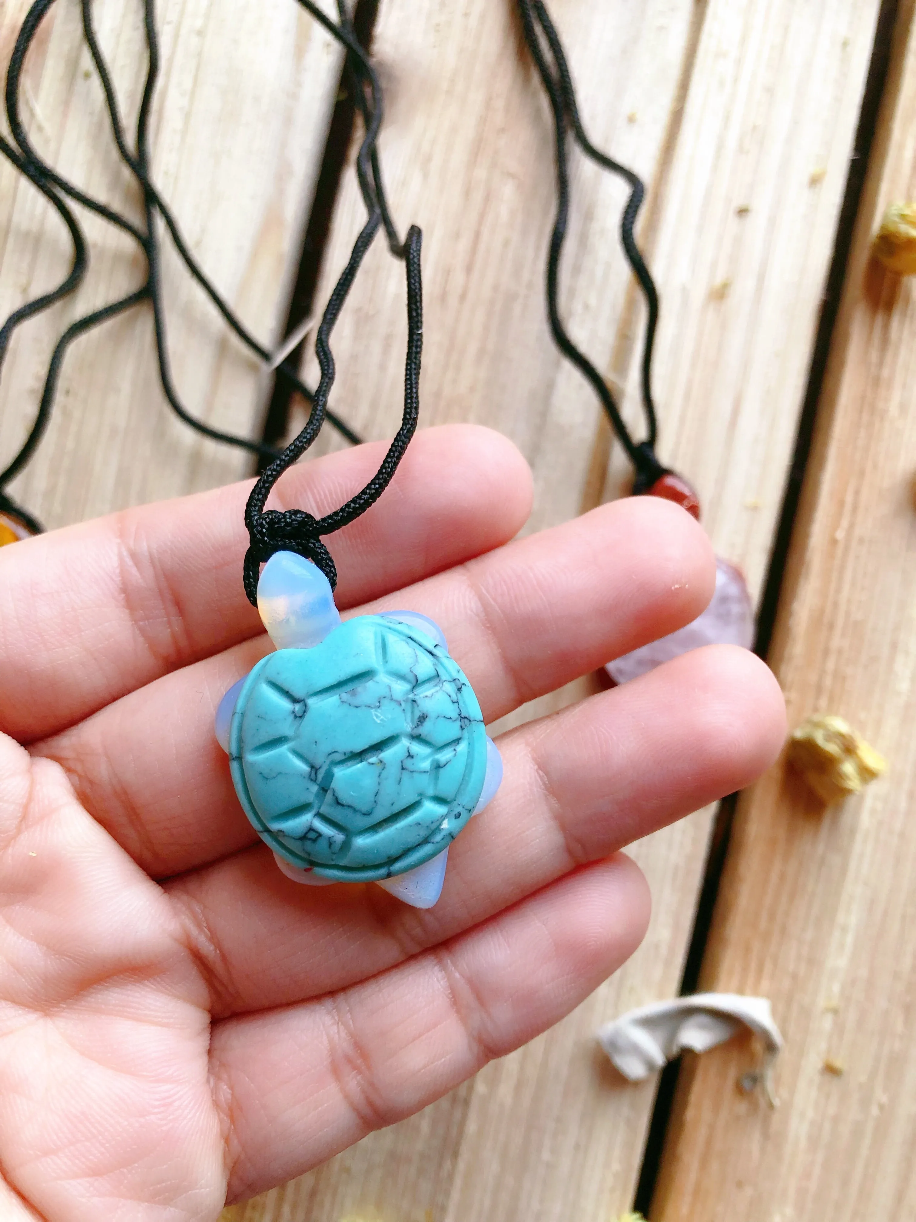 Malachite Slab Necklace