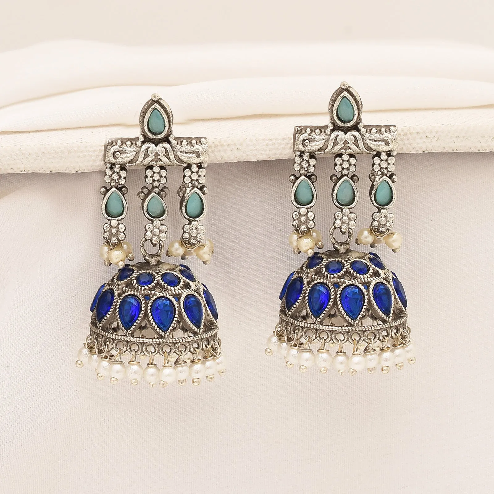 Meera Jhumki Earrings - wxo