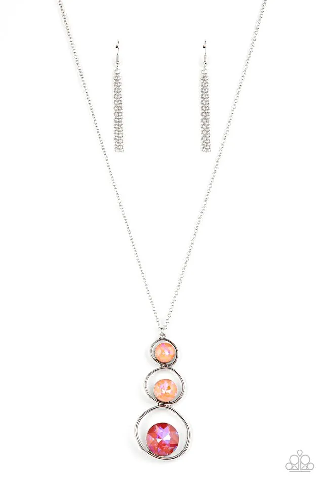 Paparazzi Necklace ~ Celestial Courtier - Orange