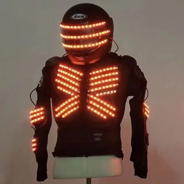 RGB Led Luminous Armor Set