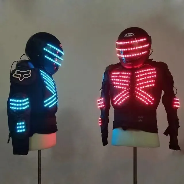 RGB Led Luminous Armor Set