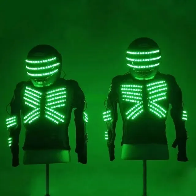 RGB Led Luminous Armor Set