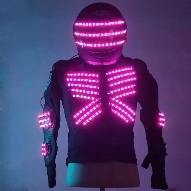 RGB Led Luminous Armor Set
