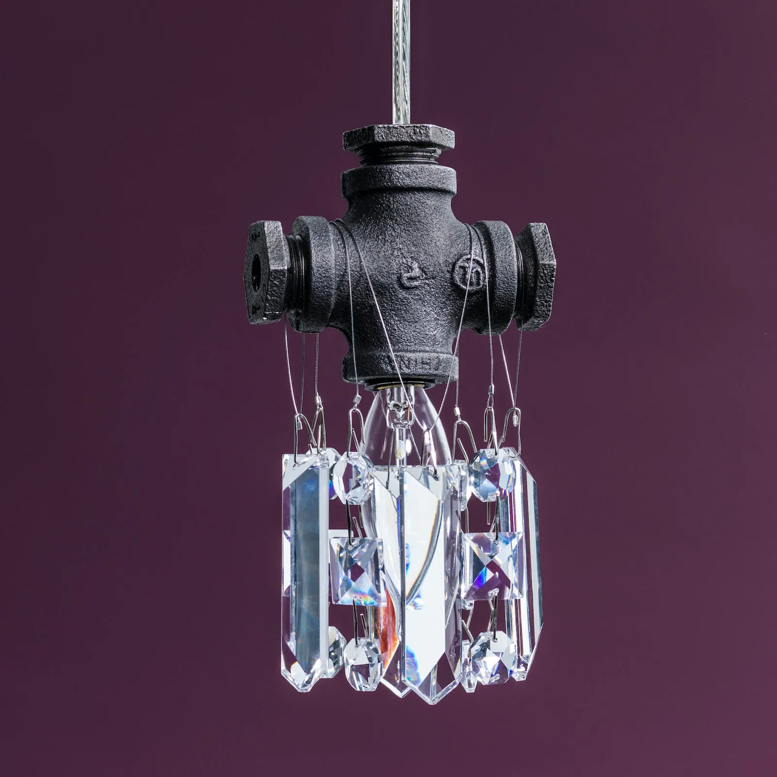 Tribeca Chandelier Pendant (Single Bulb)