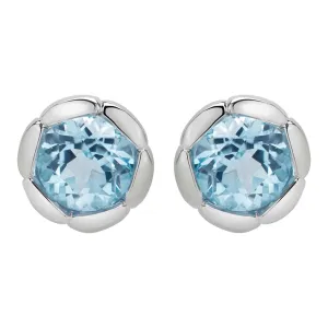 Unique & Co ME-942BT Sterling Silver Stud Earrings